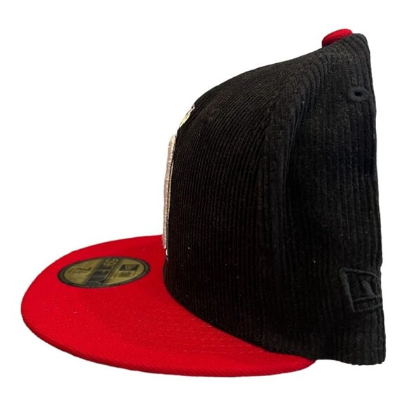 New Era Anaheim Angels Corduroy 59FIFTY Fitted Hat 25th Year Patch - Picture 5 of 7